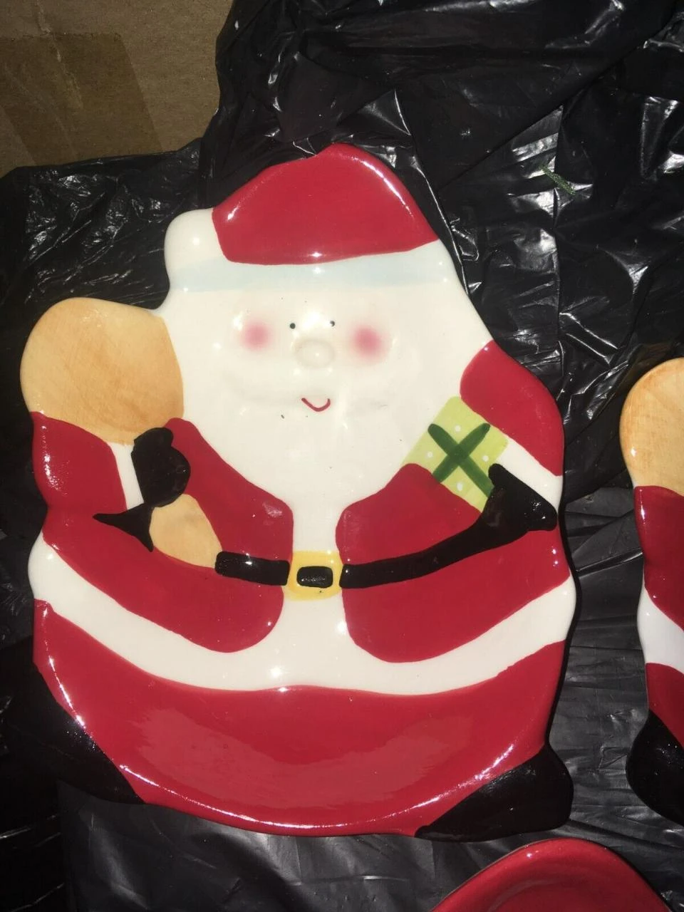 Lote de 3 grandes platos de Navidad - nuevos – photo 2